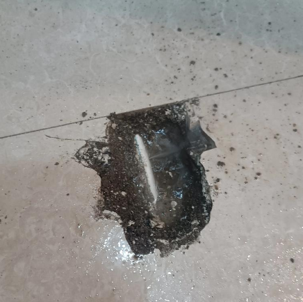 漏水检测现场图 - 消防管道探漏